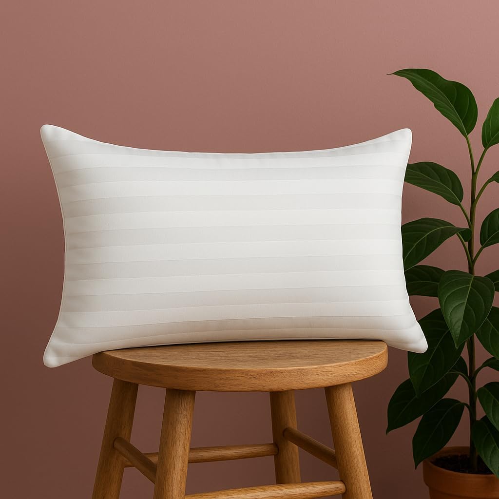 Trendy Home 12x20 Throw Pillow Insert, Cushion Sham Stuffer Hypoallergenic, Lumbar Support Decorative Home Outdoor Couch Pillow Filler (Machine Wash)